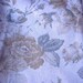 Destash NEW WAVERLY Fabric beige with tan roses Chabby Chic