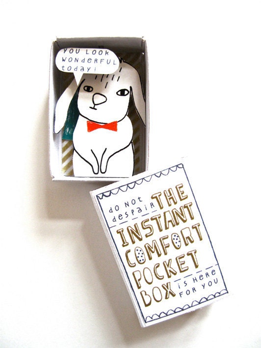 The Instant Comfort Pocket Box  - Bunny rabbit