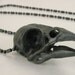 Sparrow Skull Necklace Brass or Rose Bronze by skeletos on Etsy