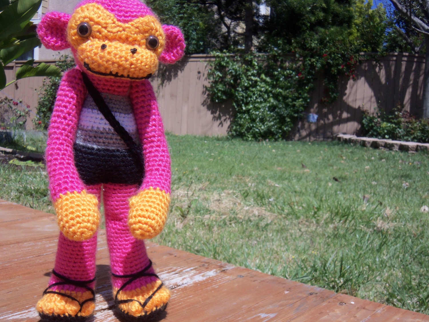 Hana the Monkey loves Yoga
