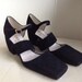Vintage CHANEL Shoes Black 38