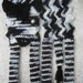 Zebra animal Scarf by PinkFrog4U on Etsy