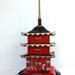 Vintage Jewelry and Music Box Pagoda, Japanese, Chinoiserie, Hollywood Regency