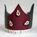 Wool Felt Crown - Robots