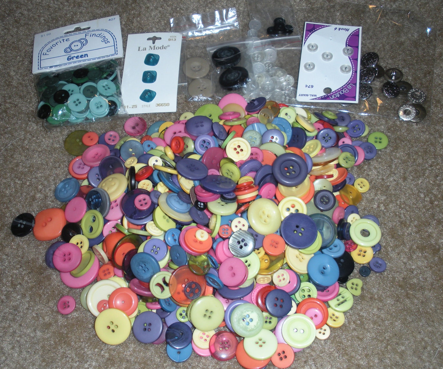 Buttons Buttons and More Buttons