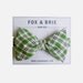 Picnic Plaid (bow tie)