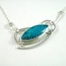 Silver Chrysocolla Necklace II