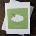 Happy Birthday Cloud note card