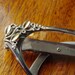 Tura - Silver Cateye Glasses with Leaves