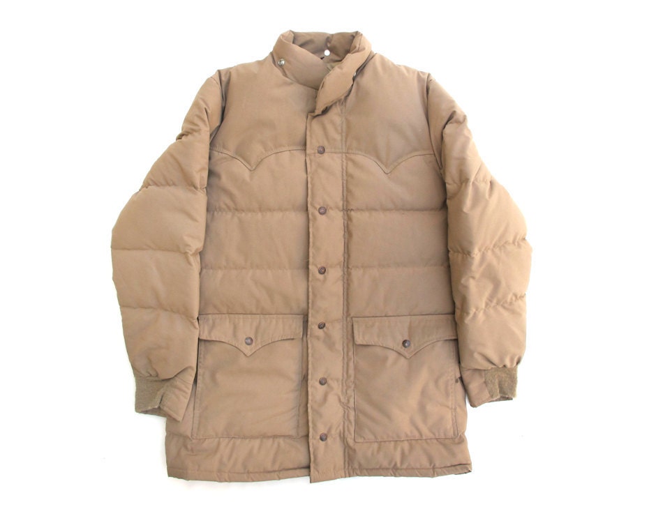 Vintage Schott Khaki Down Jacket sz M