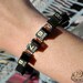 Vintage Phone-Key Bracelet by 19 Moons Unique Eco-Friendly 1970s Recycled Telephone BLACK ECO CHIC
