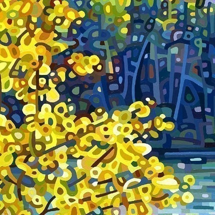 budanArt 8.5 x 11 Print - September Pattern