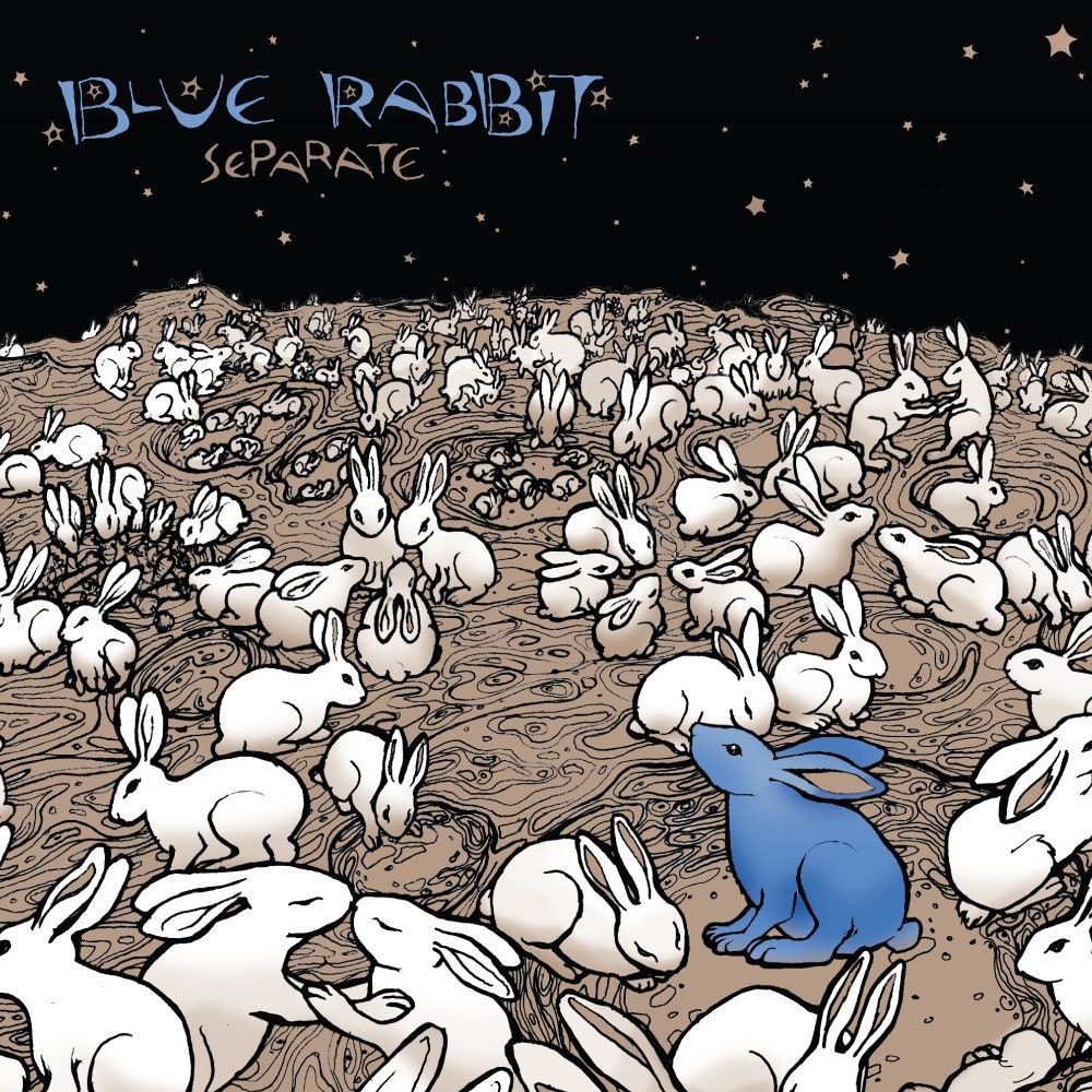 Separate - 8 Original Songs by Blue Rabbit - Five Singing Girls Over Drums, Cello, Harp