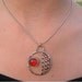 Sunset Silver Necklace