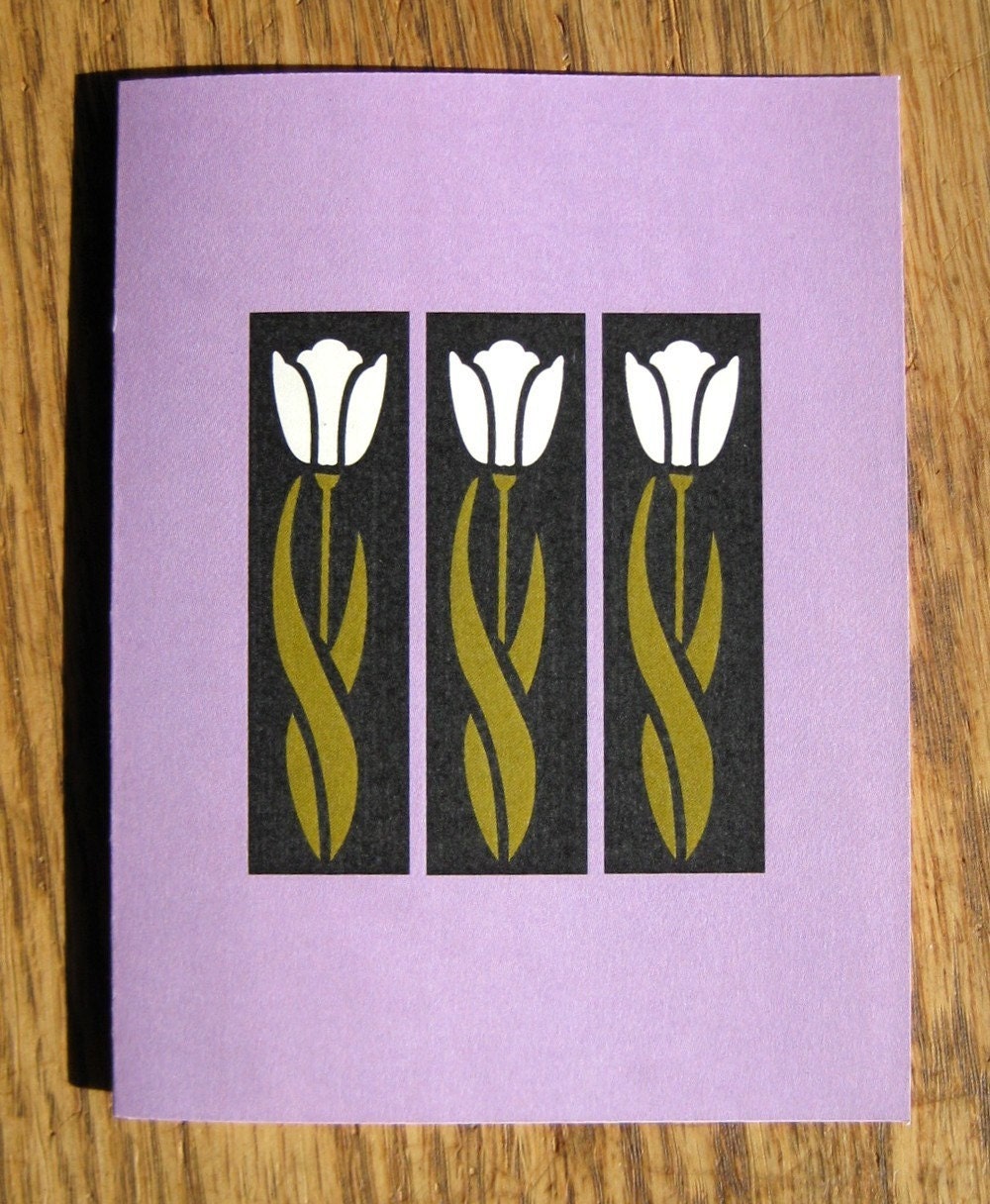 Tulip notecards