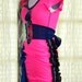 The Hot Pink Dress - One-of-a-Kind, Wearable Art Dress