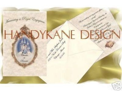 I love when brides step out of the box with their wedding invitation designs