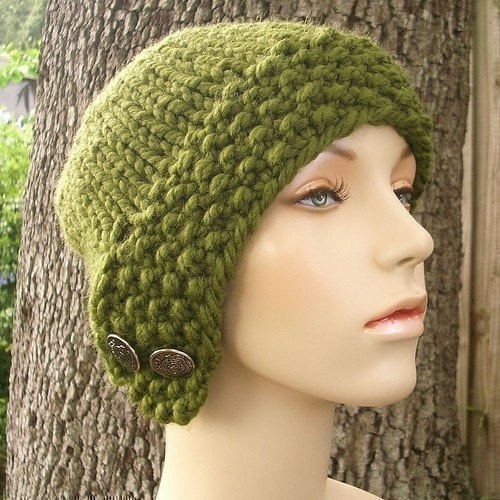 a Friend to knit with: chunky knit beanie