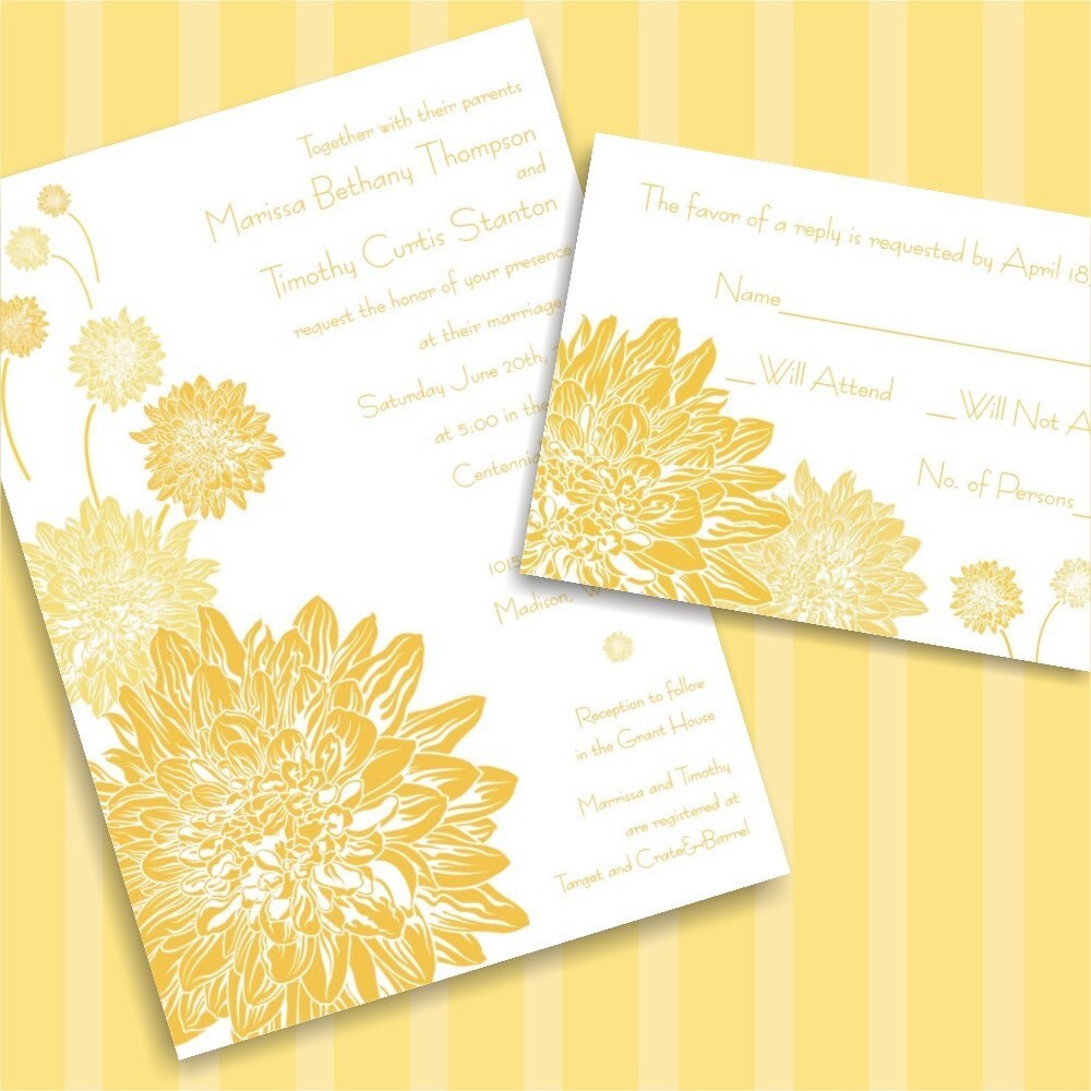 Wedding Invitation SAMPLE
