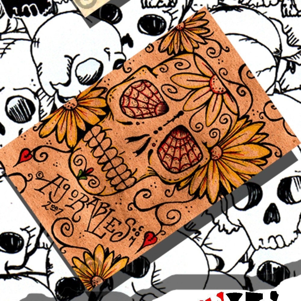 Day of the Dead Mexican Sugar