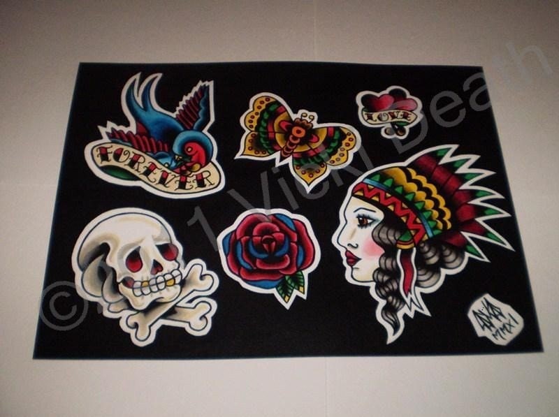 Forever Original Tattoo Flash