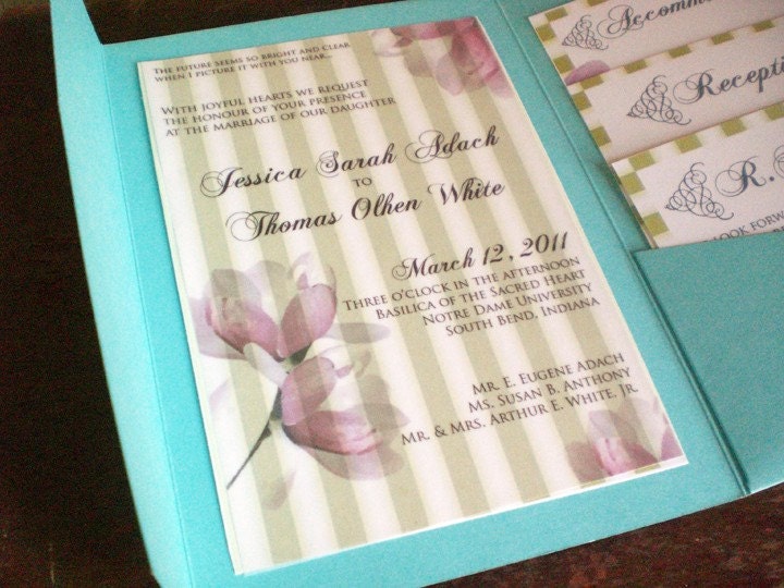 Alice's Tea Party Wedding Invitation From GlassSlipperDesign2