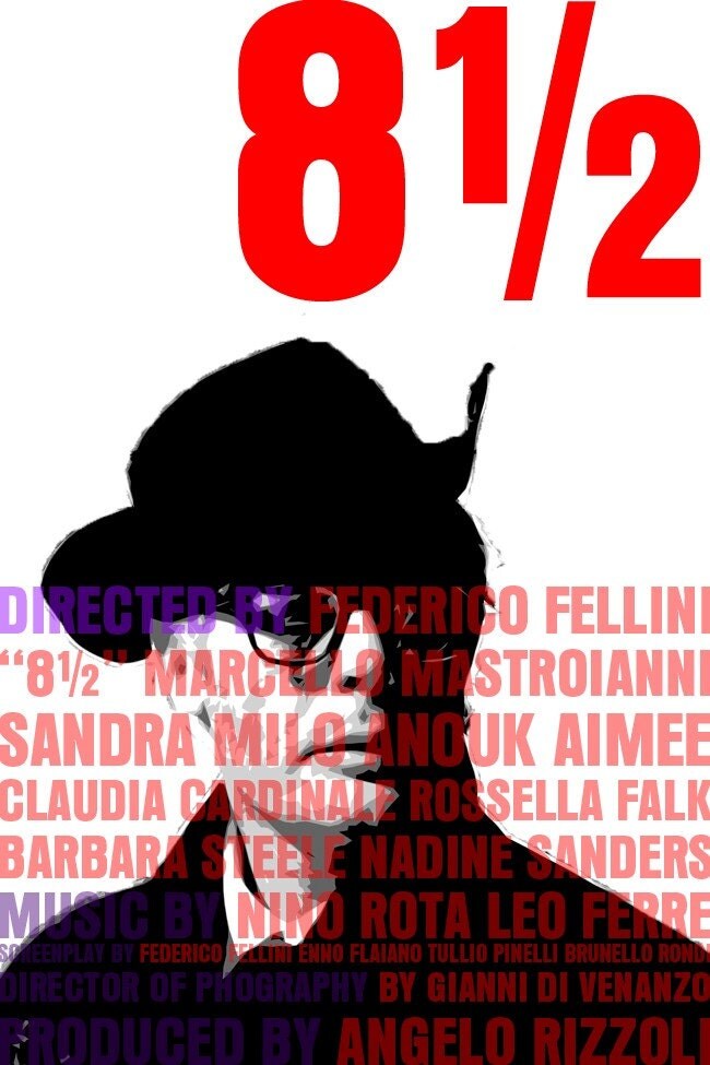 Federico Fellini Movie Poster b...
