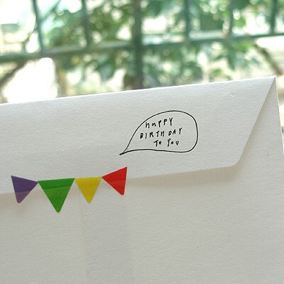 Rainbow Deco Sticker - 2 sheets of triangle pattern Rainbow Deco Sticker - 2 sheets of triangle pattern