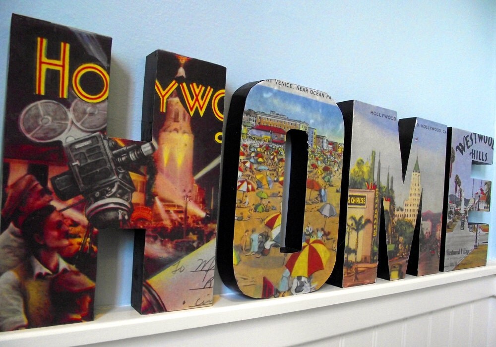 Vintage HOME signs