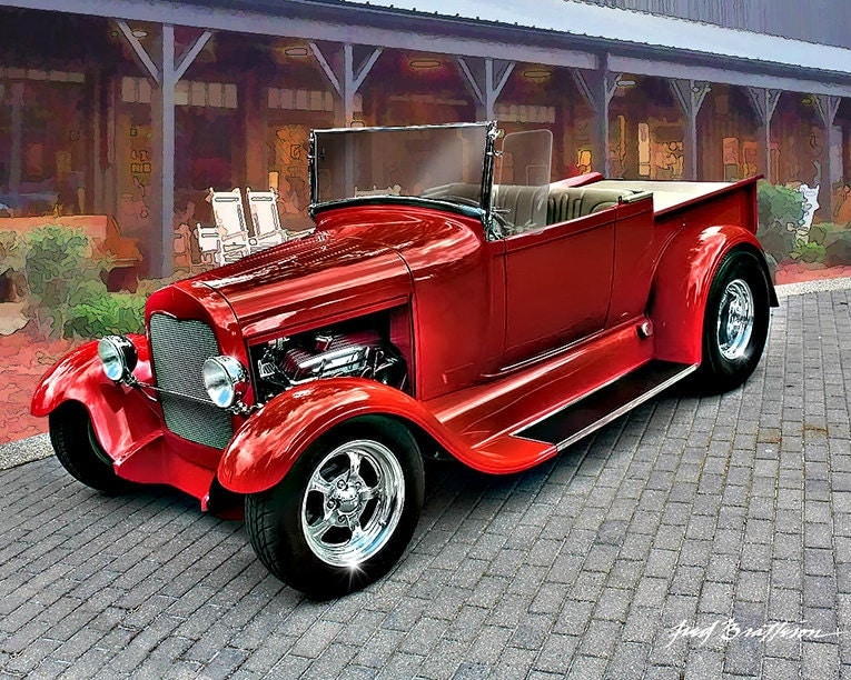 The 1929 Model A Roadster Pickup dates back to the very 