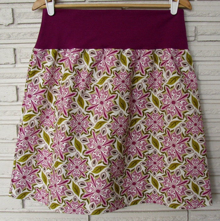 SALE Skirt A-Line, Orchid size XL