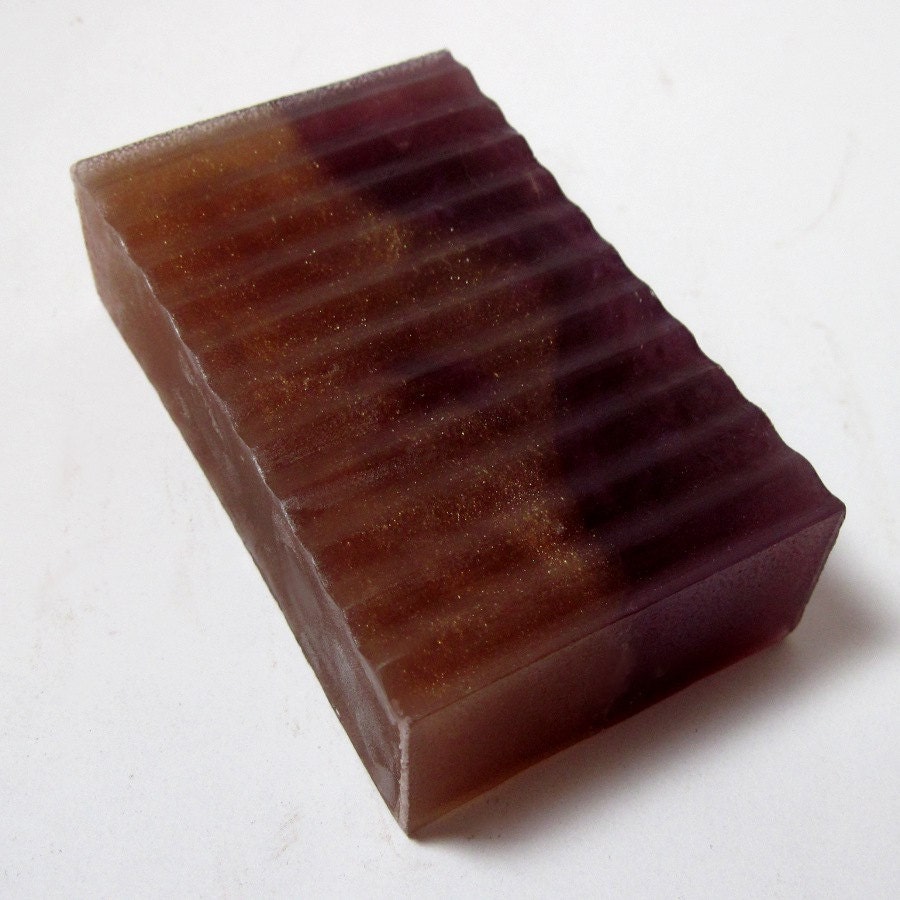 Brown Sugar and Fig Soap Handmade Vegan Large Bar