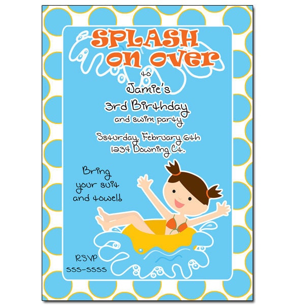 Girl Splash Party