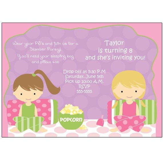Two Girls on a Bed Sleep Over