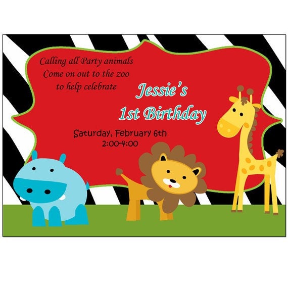 Safari Animals Boy