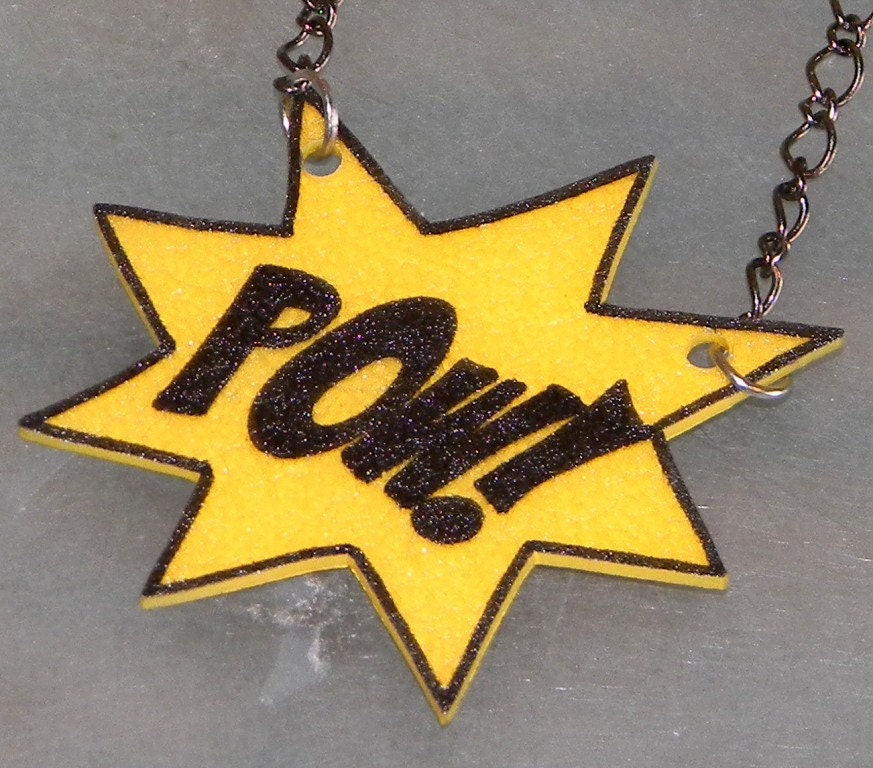POW burst necklace