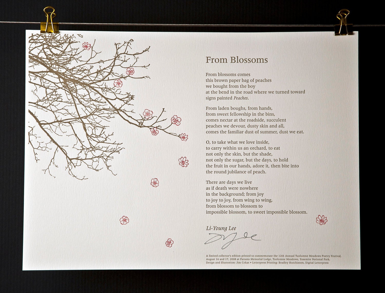 Poetry Print by Jim Cokas FROM ...