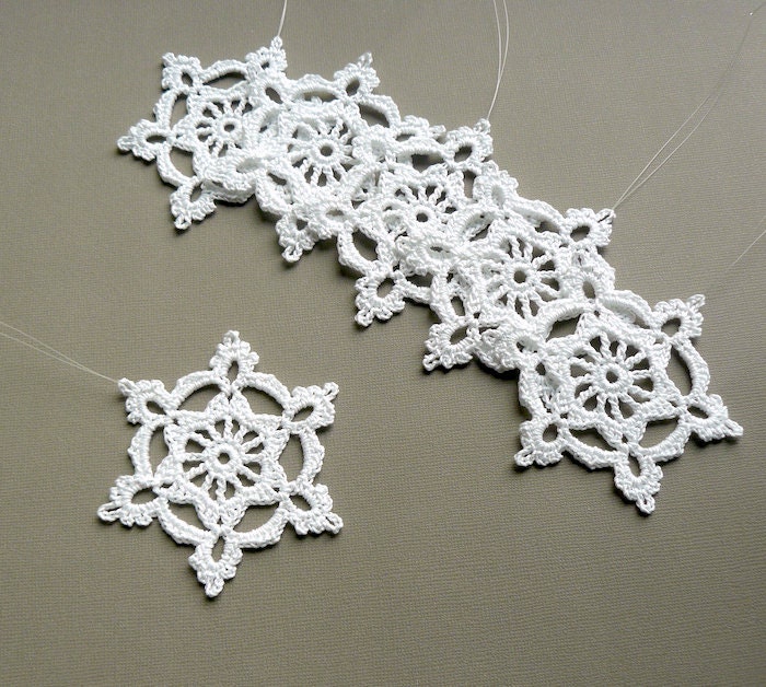 Best Free Crochet В» Snowflake Christmas Ornament вЂ“ Free Crochet