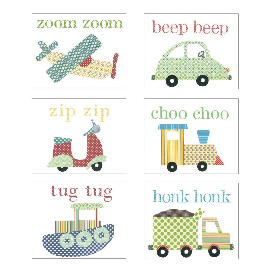 kids transportation art