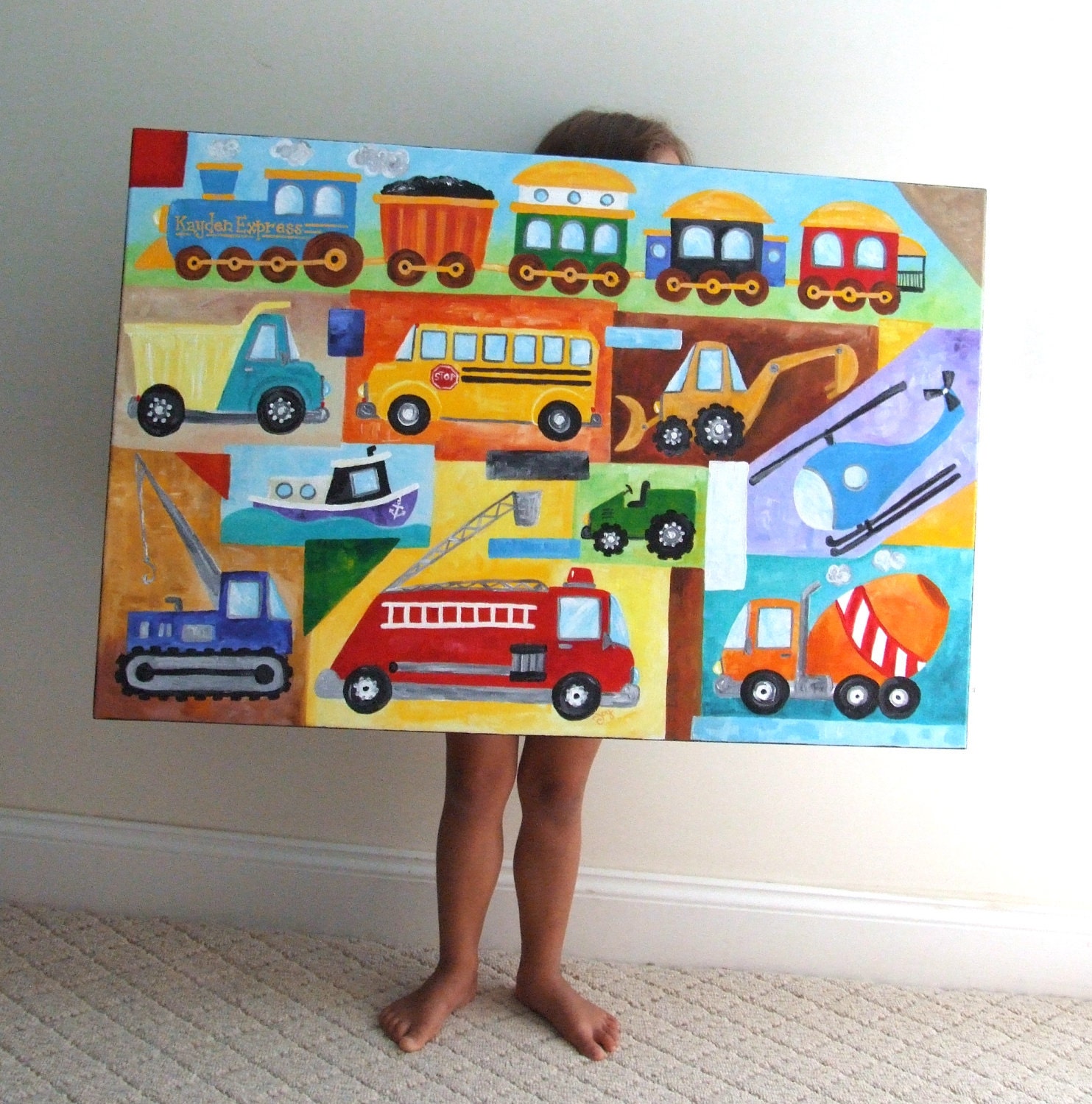 Canvas+art+for+kids+rooms