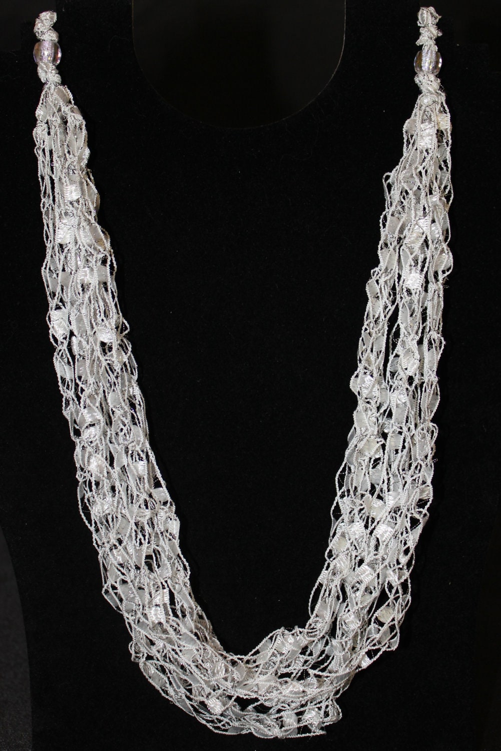 Crocheted Necklace from Trellis Ribbon В« PammieвЂ™s Place