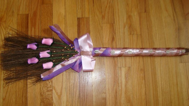 Wedding Brooms in Your Color and Style