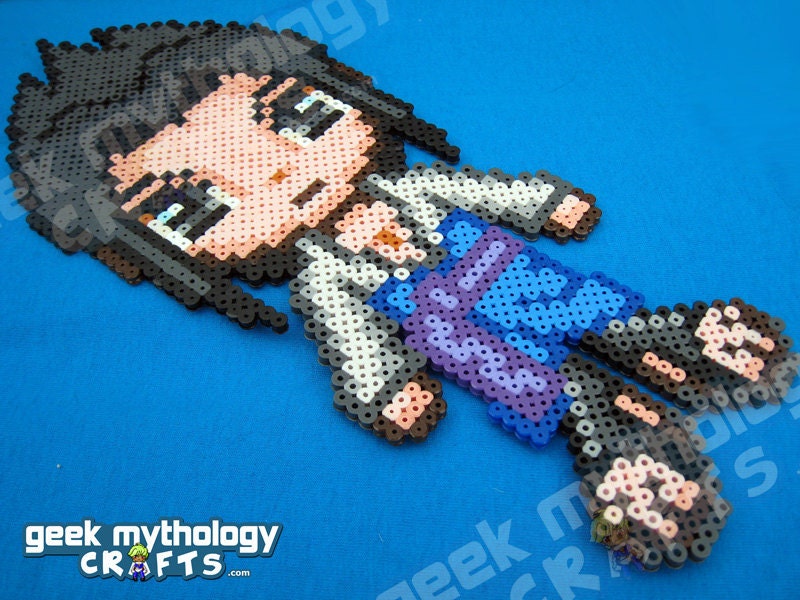 Naruto Anime Sasuke Uchiha Perler Bead Hama Fuse Sprite Pixel Wall Art 47530 The Best Porn Website 1798