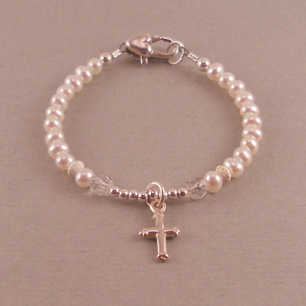 Baby Boys Christening Baptism Bracelet