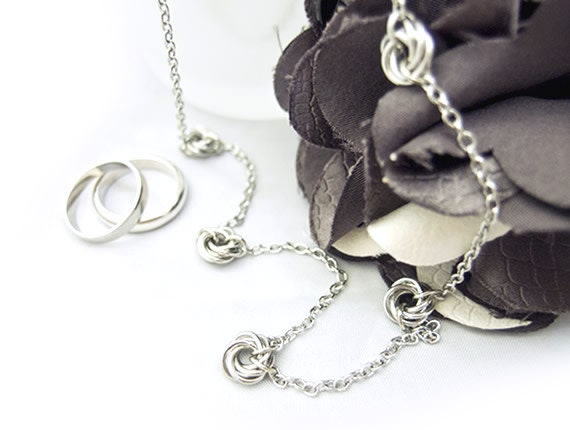 Baby Love Knots necklace by JeannieRichard