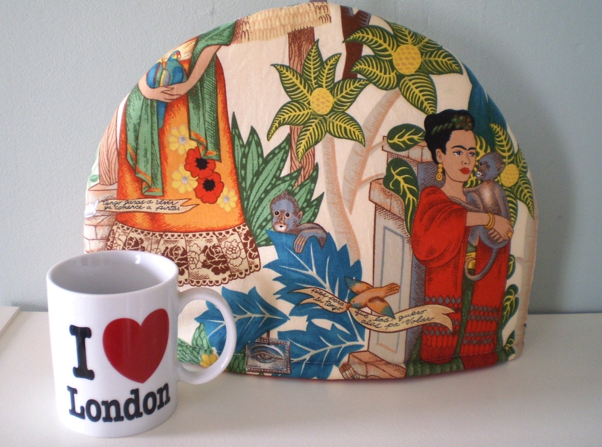 Frida Kahlo Tea Cosy Cozy mexico artist