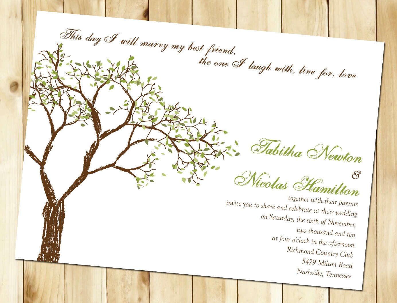 wedding invitations samples