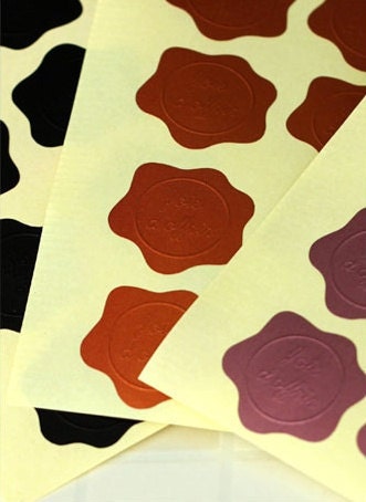 3 Old Stamp Sticker - 3 Color,26 x 25mm 3 Old Stamp Sticker - 3 Color,26 x 25mm