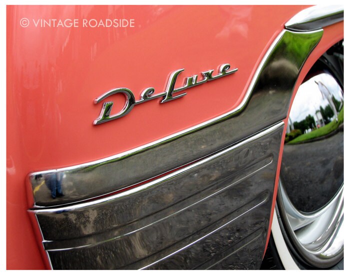 Bittersweet 1952 Chevy Bel Air Deluxe Chrome Hot Rod 11x14 Fine Art 