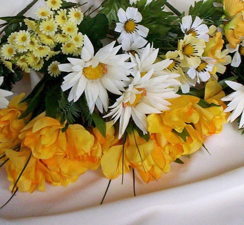 Silk Wedding Flowers DIY make your own Centerpieces